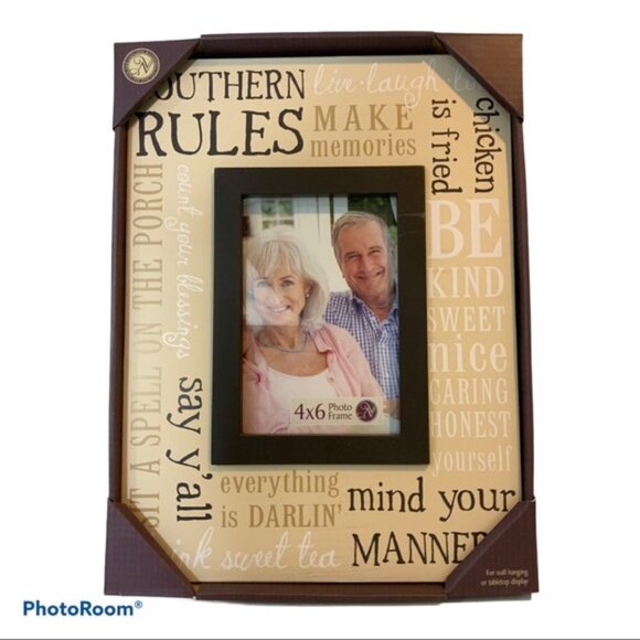 Country Sayings Southern Rules and Phrases Farmhouse Tabletop or Wall Mount - Picture 2 of 8